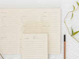 Weekly Meal Planner Notepad