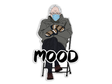 Bernie Sanders Mittens Meme Sticker