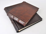 Collezione 14 x 14 Italian Handmade Distressed Leather Photo Album