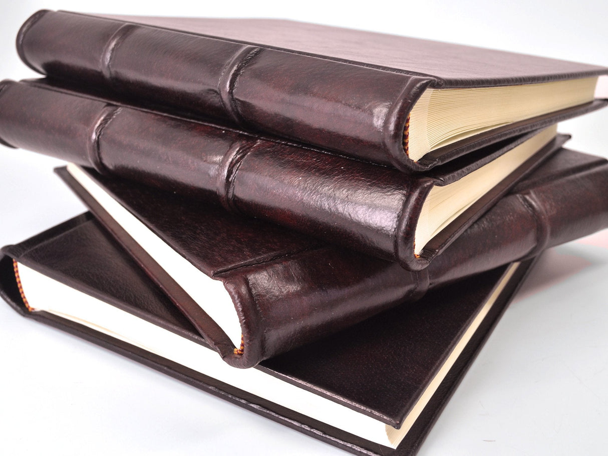 Collezione 14 x 14 Italian Handmade Distressed Leather Photo Album