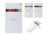 Emott Ever Fine Color Liners Set of 10 #1 Vivid