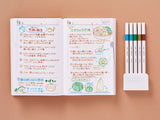 Emott Ever Fine Color Liners Set of 5 - Island Colors