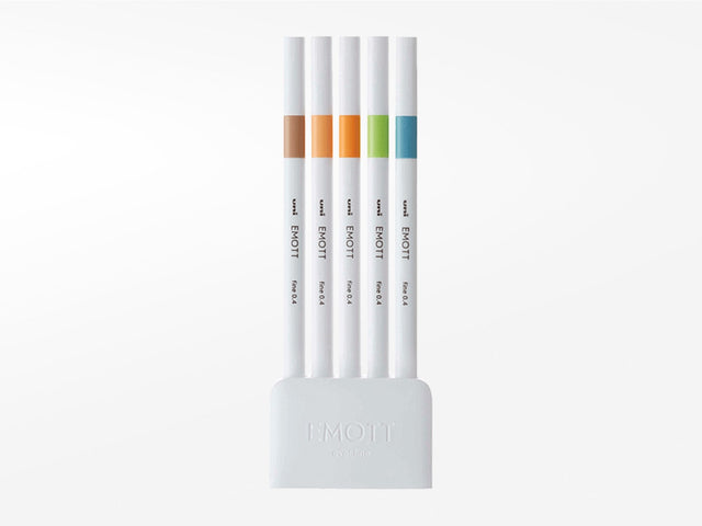 Emott Ever Fine Color Liners Set of 5 - Nature Colors