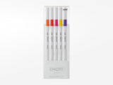 Emott Ever Fine Color Liners Set of 5 - Passion Colors