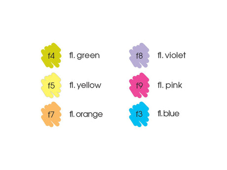 Le Pen Neon Colors - Set of 6 Pens