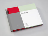 The Cutting Edge Color Block Spiral Scrapbook