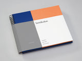 The Cutting Edge Color Block Spiral Scrapbook