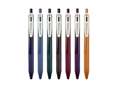 Zebra Sarasa Retractable Clip Vintage Gel Pen